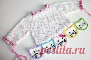 вязанная детская кофта | Записи в рубрике вязанная детская кофта | Моя копилочка