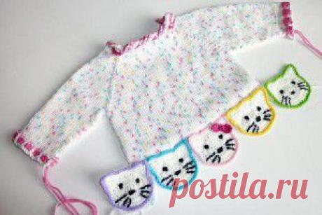 вязанная детская кофта | Записи в рубрике вязанная детская кофта | Моя копилочка