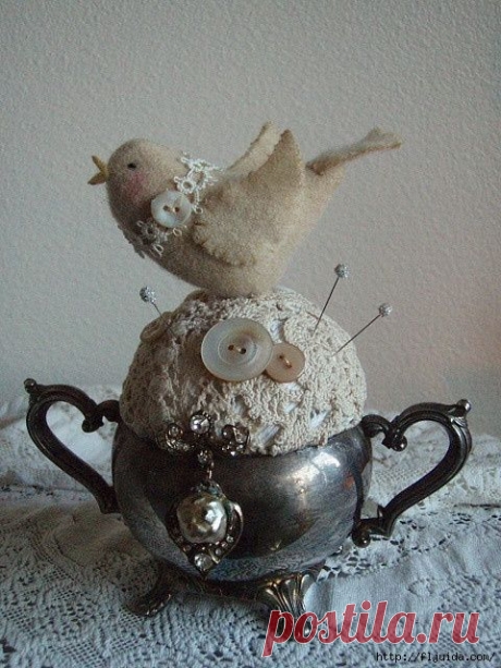 Самодельные игольницы. Идеи.