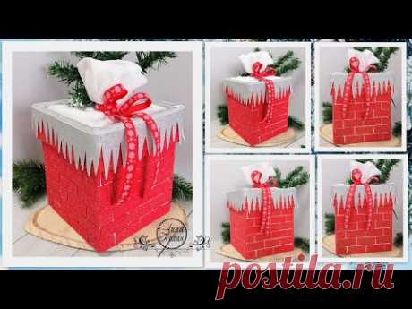 DIY🎅КАК КРАСИВО УПАКОВАТЬ СЛАДОСТИ?🎅ПЕЧНАЯ ТРУБА-упаковка своими руками🎅 - YouTube