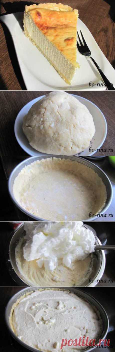 Творожный пирог «Käsekuchen» | Домохозяйки
