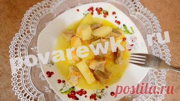 Жаркое по домашнему из свинины с картошкой: рецепт с фото