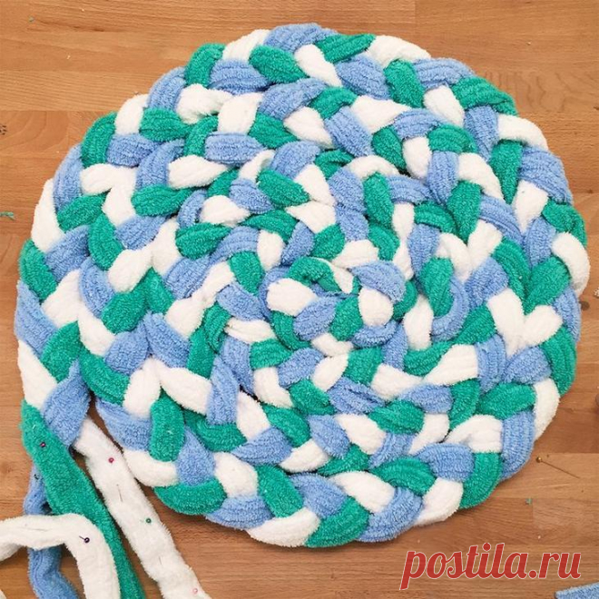 Коврик из полотенец своими руками