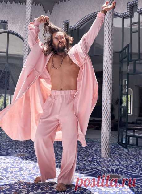 Джейсон Момоа для InStyle (листопад)