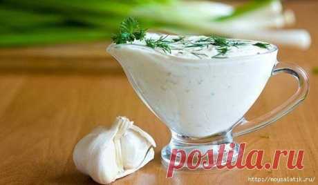 Заменяем майонез соусом