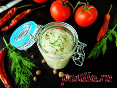 Постный майонез - максимально приближен по вкусу и консистенции к магазинному