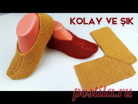 iki Şiş Kolay ve Şık Patik Modeli