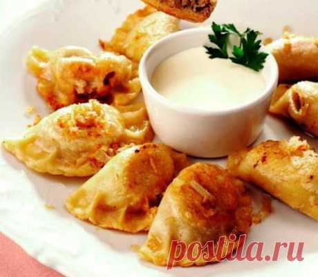 Украинские вареники с картошкой и капустой