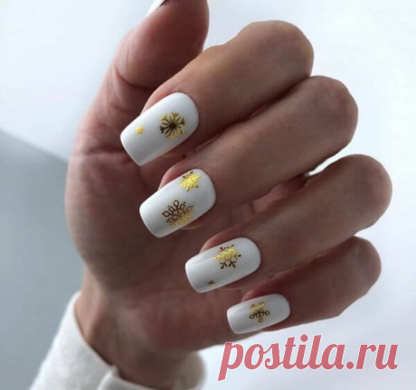 Зимняя история на твоих руках – только красивый маникюр