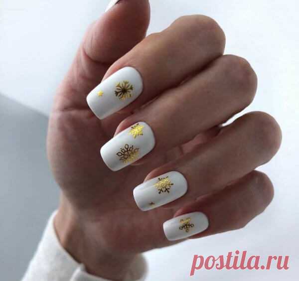 Зимняя история на твоих руках – только красивый маникюр