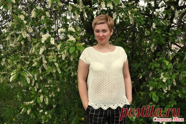 Кофточка-оверсайз.