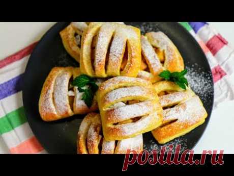Весь подъезд подсел на эти вкусняшки! Бесподобные яблочные булочки МЯГКИЕ КАК ПУХ!