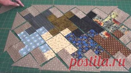 Jogo Americano Part 2- Bloco Tessellating Crosses