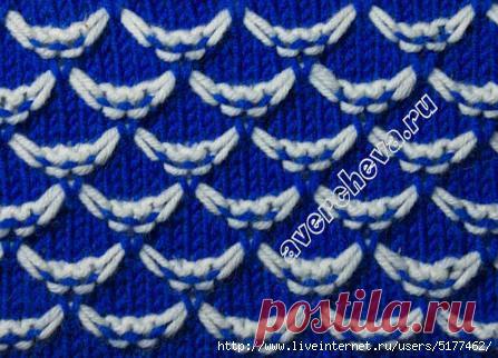 Красивый узорчик для детских вещей