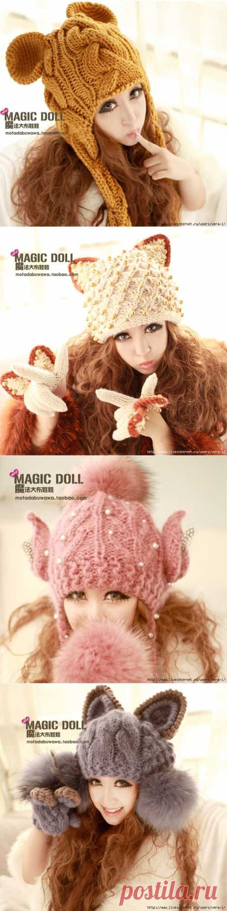 ШАПОЧКИ Magic Doll