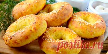 ТВОРОЖНЫЕ БУБЛИКИ С СЫРОМ