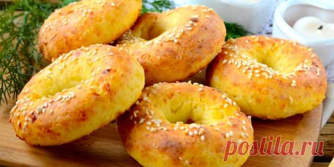 ТВОРОЖНЫЕ БУБЛИКИ С СЫРОМ