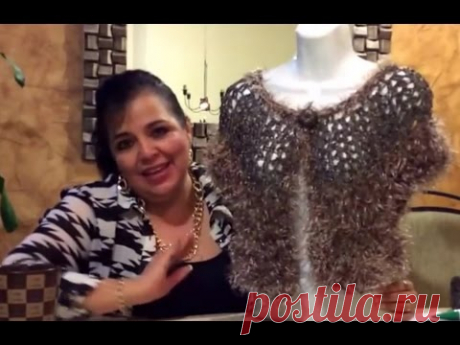 Torerito Londrés - Tejido Fácil con gancho y dedos -Tejiendo con Laura Cepeda - YouTube