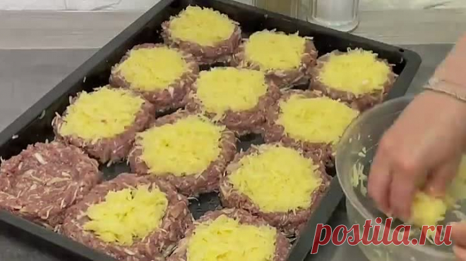 Порционные запеканки из фарша 