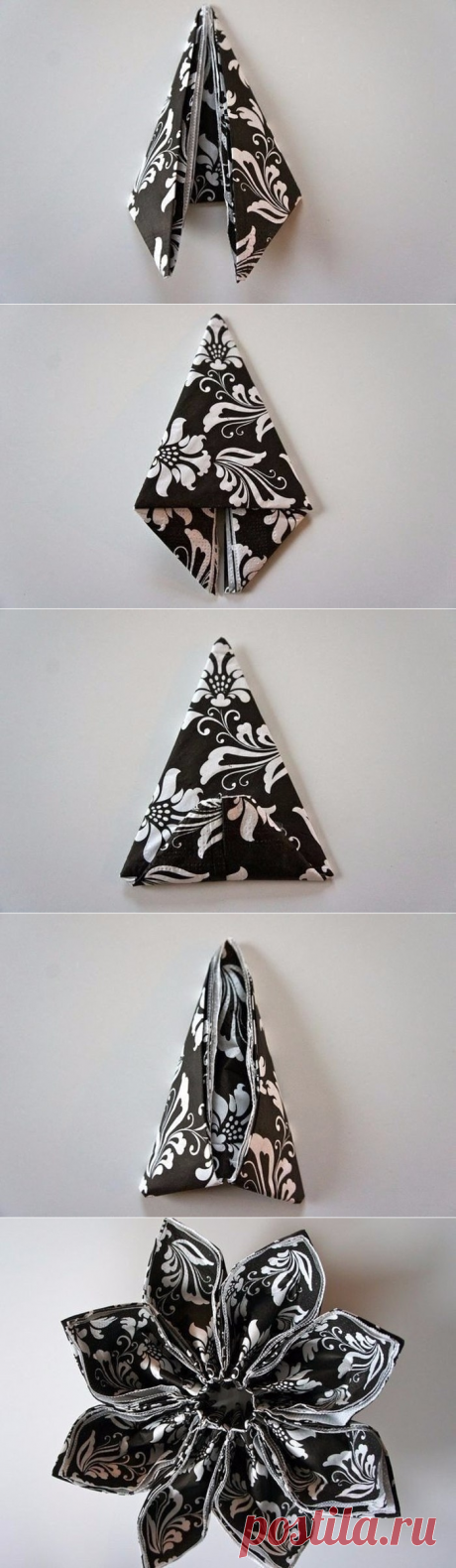 Складываем салфеточки! Красиво и просто