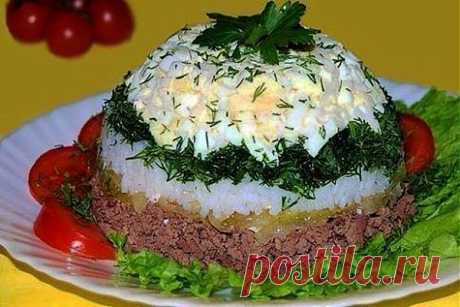 Фантастически вкусное и очень красивое блюдо! &quot;Салатик из куриной печени&quot; Просто пальчики оближешь! Рецепт здесь...