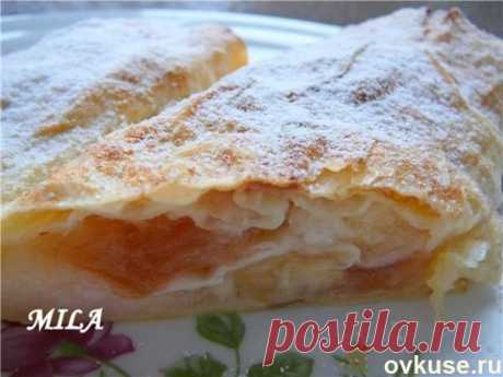 Быстрый &quot;штрудель&quot; (из лаваша) - Простые рецепты Овкусе.ру