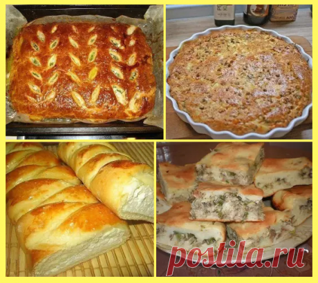 5 РЕЦЕПТОВ ВКУСНЕЙШИХ ПИРОГОВ