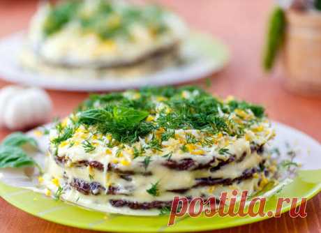 Печеночный торт: рецепт с куриной печенью