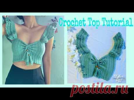 CROCHET TOP TUTORIAL | for all sizes | Olive Top