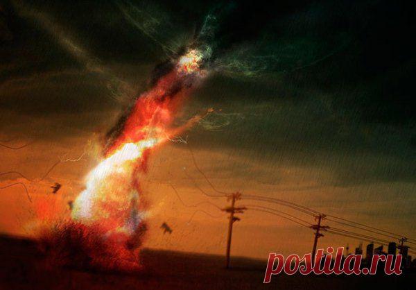 Огненный торнадо в Австралии - уникальное природное явление