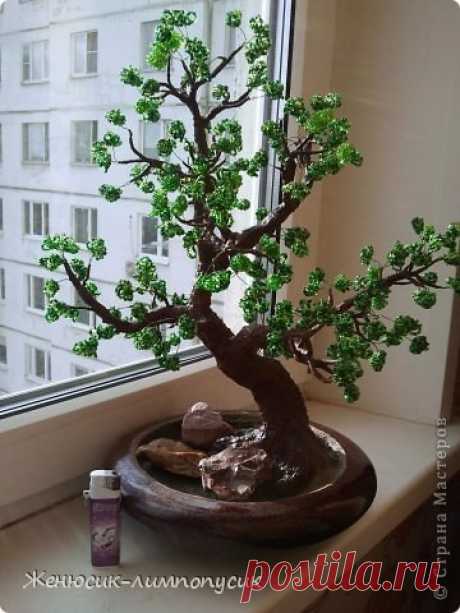 Мастер-класс № 245 Деревце из бисера (рис.1) - MyPage