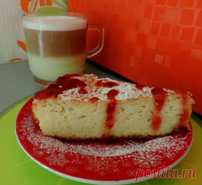 Манник с яблоками без муки / Простые рецепты