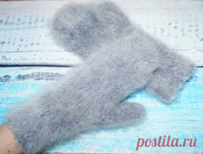 Мохеровые варежки. Super thick mittens Hand knitted mitts Fluffy mohair mittens | Etsy