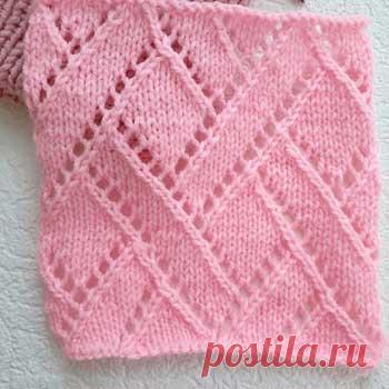 Красивый ажурный узор спицами, схема узора - Самые красивые узоры спицами  Красивый ажурный узор спицами, схема узора Схема узора Раппорт узора составляет 16 петель + 1 петля  после раппорта + 2 кромочные и 32 ряда.На схеме даны только лицевые (нечетные) ряды.В изнаночных (четных) рядах все петли вязать по рисунку.В ширину начать с кромочной петли, повторять раппорт, закончить петлей после раппорта и кромочной петлей.В высоту повторить с 1-го…