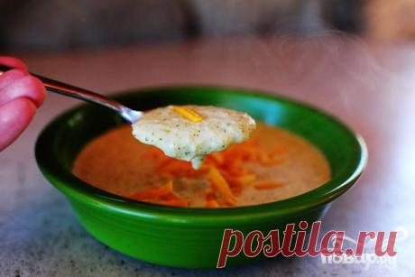 Сырный суп с брокколи - пошаговый кулинарный рецепт на Повар.ру