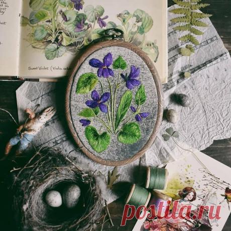 50+ невероятных авторских вышивок этой весны | Хроники Сельских Бюджетников | Яндекс Дзен