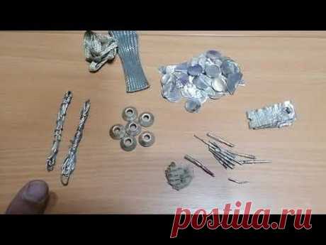 СЕРЕБРО ИЛИ НЕТ. САМЫЙ ПРОСТОЙ И ДЕШЁВЫЙ ТЕСТ