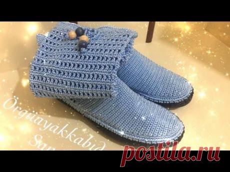 Mavi Örgü Çizme Yapımı 2. Bölüm - YouTube