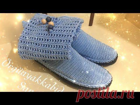Mavi Örgü Çizme Yapımı 2. Bölüm - YouTube