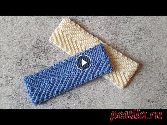 ХИТ сезона! СТИЛЬНАЯ ПОВЯЗКА на голову КРЮЧКОМ! Crochet Headband Из этого видео вы узнаете, как связать стильную повязку на голову крючком. Такая повязка будет отлично смотреться как на девочках, так и на женщинах п...