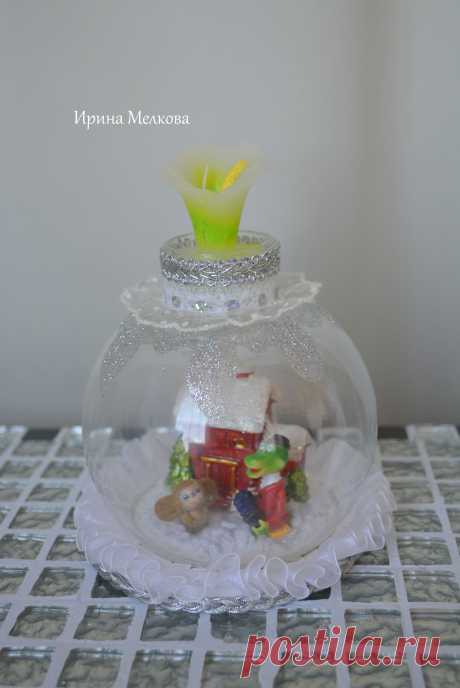 Подсвечник &quot; Чебурашка&quot; В наличии и на заказ  topiariiira.ru