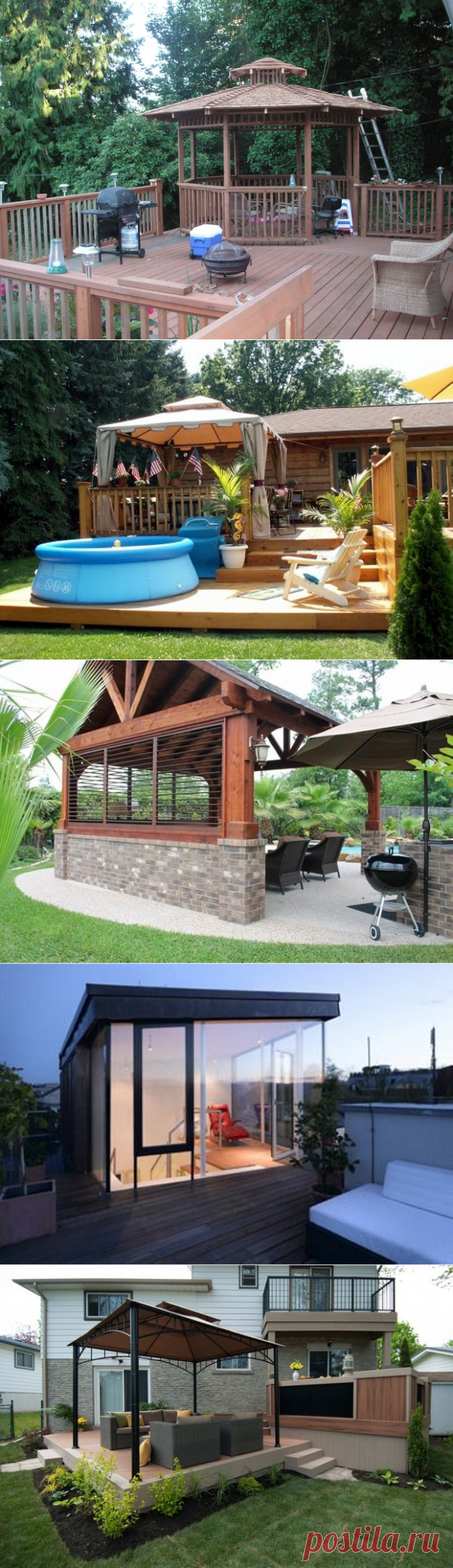 Gazebo Deck A Worth Looking Structure | Pergolas / Gazebo