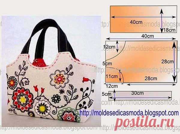 Еще немного выкроек сумочек