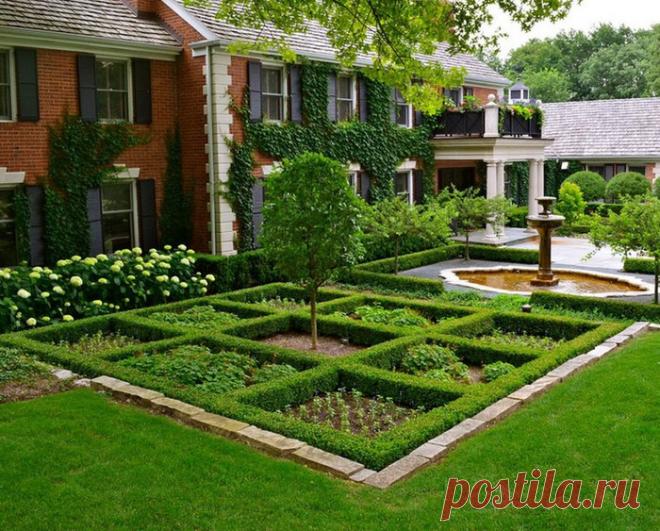 Красивые грядки как элемент ландшафтного дизайна дачного участка &#8212; Чудеса