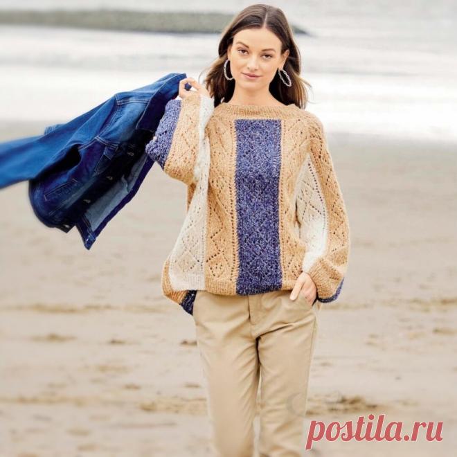 Вязаные модели из Сабрины 2/2023. Сравнение современной версии журнала с изданием 1998 года | Вяжем вместе! | Дзен