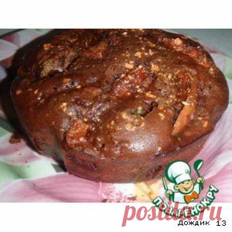 Шоколадная шарлотка с сюрпризом - кулинарный рецепт