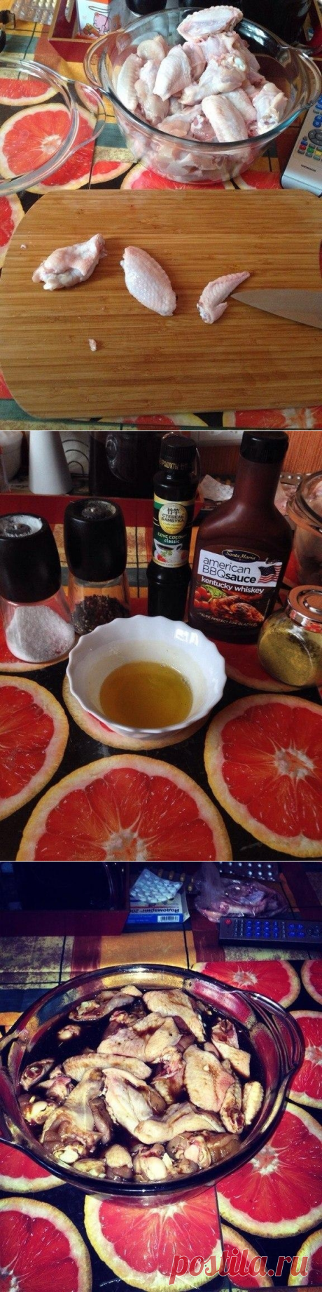 Как приготовить куриные крылышки bbq - рецепт, ингридиенты и фотографии