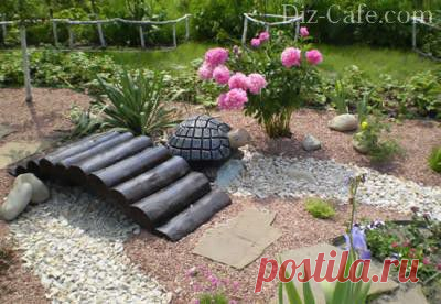 Декоративные украшения для сада и огорода своими руками: дизайн-идеи