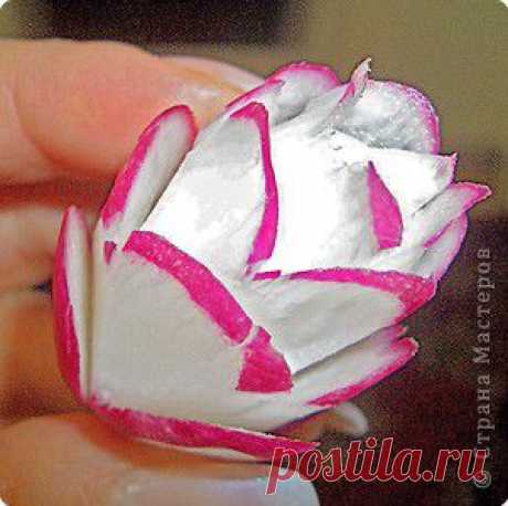 Украшение из овощей