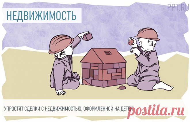 ДЕТИ-Собираются упростить сделки с ПРОДАЖЕЙ ЖИЛЬЯ, оформленного на детей На данный момент продать недвижимость несовершеннолетнего достаточно сложно, так как требуется собрать множество документов, которые не всегда можно получить в электронном виде, без личного посещения ведомств.